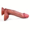 FAAK-G194 Silicone Realistic Dildo Strap On Realistic Penis With Suction Cup